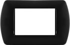 MAPAM 8803-02 Placca Metallo Art 8803-02 3P Nero