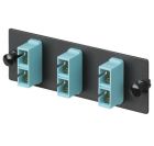 PANDUIT FAP3WAQDSCZ FAP w/3 SC Duplex MM Zirconia Adapters