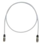 PANDUIT STP6X1.5MIG Copper Patch Cord- Cat 6A- Intl Gray S/FTP Cable- 1.5 meters