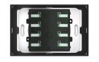EKINEX EK-E20-TP-8T-P-R Pulsantiera 8 tasti con testo retroilluminato e se