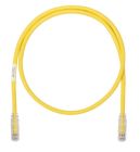 PANDUIT UTP6ASD3MYL Copper Patch Cord- Cat 6A SD- Yellow UTP Cable- 3 Meter