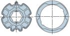 NICE 982.40.00 ZF80 wheel + crown