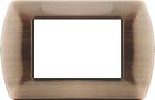 MAPAM 8803-10 Placca Metallo Art 8803-10 3P Rame