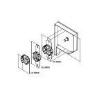 NICE 703.02.00 Lama per cassonetto Misura L 145 mm Misura T 150 mm Coppia max. 15 Nm