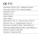 TECNOCONTROL SE504KM LIFE built-in gas detector - for CH4 - anthracite