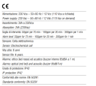 TECNOCONTROL SE320EC Rivelatore gas domestico per CO-rele'-sensore elettrochimico - 230V. IMQ - Vita 6 anni