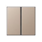 JUNG A402TSACH Key cover for sensor 2 channels - mod. A500- champagne