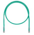 PANDUIT UTP6ASD2MGR Patch Cord in Rame- Cat 6A SD- Green UTP Cable- 2m