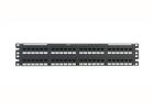 PANDUIT NK6PPG48Y NK Punchdown Patch Panel- Cat 6- Flat- 48 Port- 2