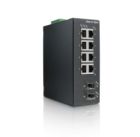TKH SECURITY XSNet C4108SW Switch Gigabit Ethernet rinforzato sul campo a 8+2 porte