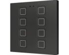 ZENNIO ZVIT8A Capacitive keyboard, Key, 8 Keys, black