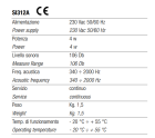 TECNOCONTROL SI312A Sirena antideflagrante certificata ATEX - 32 toni - 106 Db - 230 V.