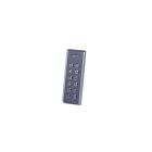ABTECNO XPR-INOX99-C SLIM LINE KEYPAD 1 RELAY 99 USER CODES 1 OUTPUT GRAY-CHROME