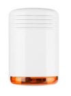 VENITEM 23.25.08 Sirena MINI HOLA AL piezo auto alimentata 12V alta sonorità bianco/arancio + lampeggiante led 