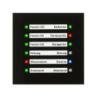 MDT SCN-GLED1S.01S Indicatore LED 55mm, vetro nero