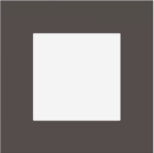 EKINEX EK-PQP-FCC FENIX NTM square FF/71 (Form/Flank/NF) plate - 1 window