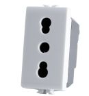 MAPAM 518B Joy 518B White Bivalent Socket (16A-250V)