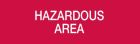 COOPER CSA INCENDIO CSA08665 DICITURA SERIE 50XX "HAZARDOUS AREA"