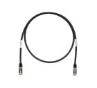 PANDUIT STP6X3MBL Copper Patch Cord- Cat 6A- Black S/FTP Cable- 3 meters
