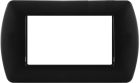 MAPAM 8804-02 Placca Metallo Art 8804-02 4P Nero