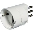 BTICINO BT-S3623D kit - adattatore spina 10A/presa P30 bco