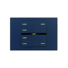EELECTRON BK42FX-0754 KIT 6 TASTI 4 SINISTRA + 2 DESTRA FENIX BLU 0754 -