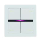 EELECTRON BK04PLL-4 KIT OF 4 SQUARE PLASTIC KEYS PAINTED WHITE