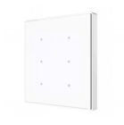 ZENNIO ZVI-SQTMD6-W Tastiera capacitiva SQ. 6 Tasti + T°, bianco