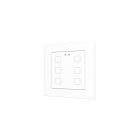 ZENNIO ZVIT55X6W Tecla55 capacitive keyboard, 6 keys, white