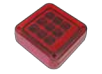 ABTECNO APE-550/3003 TRAFFIC RED 12/24V A PARETE MAX LIGHT