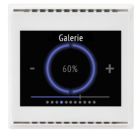 ELSNER 70821 Cala Touch KNX CH Room Controller, black