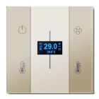 BLUMOTIX BX-E-QTU QUBIK Elettronica termostato con umidostato 80X80