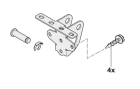 SOMMER Y1650V000 Door panel adapter
