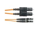 PANDUIT NKFPX2ELLSSM001 NK 2-fiber OM3 1.6mm LSZH Jacket Patch Cord LC to
