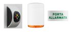 VENITEM 23.35.32 HOLA UECP siren opaque white/orange 220Vac power supply