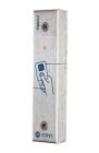 CDVI DGLIFWLC Slim vandal-proof proximity reader in stainless steel