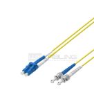 WP RACK WPC-FP0-9LCST-075 BRETELLA FIBRA OTTICA MONOMODALE, 9/125μ LC-ST, 7,5 MT.