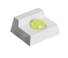COOPER CSA FIRE O-1490G YELLOW FIXED LIGHT OPTICAL REPEATER