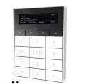 TKH SECURITY 4624 White UNIi keyboard, with reader