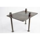 ABTECNO APE-550/5086 STANDARD THREE-TIE ROD FOUNDATION PLATE