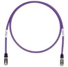PANDUIT STP6X5MVL Copper Patch Cord- Cat 6A- Violet S/FTP Cable- 5 meters