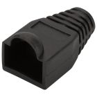 WP RACK WPC-MDA-B88-BL KINK PROTECTION BOOT FOR RJ45 PLUGS, BLACK