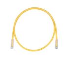 PANDUIT UTPSP1.5MYLY Patch Cord in Rame- Cat 6- Yellow UTP Cable- 1.5 M