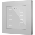 ZENNIO ZVIFR70X6S Flat RGB 70 X6. 70x70 glass capacitive button