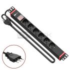 WP RACK WPN-PDU-I01-06 RACK 19 PDU WITH 6 ITALIAN/SCHUKO SOCKETS, ITALIAN PLUG"