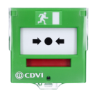 CDVI BBGP1V Emergency button with 1-contact reset key