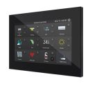 ZENNIO ZVIZ70V2A Touch Z70 v2, PVC frame, black