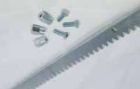 ABTECNO APE-555/1020 CRM3012 - CREMAGLIERA IN ACCIAIO 1 MT CON ATTACCHI A SALDARE