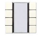 JUNG LS2074NABS Sensore a tasti 4 canali Standard per accoppiatore bus KNX 2070U radiotrasmettitore a parete 40FW- bianco