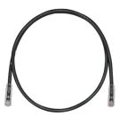 PANDUIT UTPSP1MBLY Copper Patch Cord- Cat 6- Black UTP Cable- 1 Meter